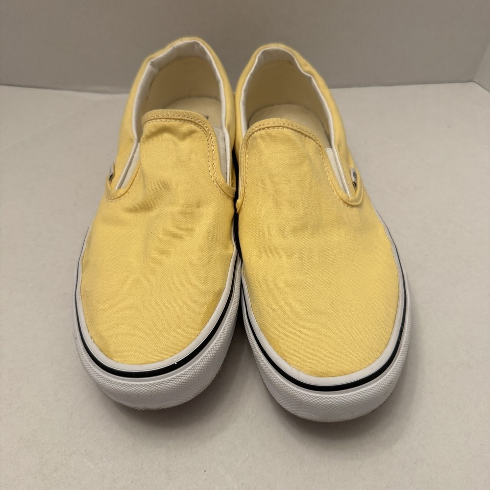 Vans Men's Classic Slip-On Yellow‎ Size 9.5